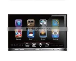 7 Inch Universal Car GPS DVD With Radio, RDS, TV, IPOD,SD,USB, Steering Wheel Control, Rear View Camera Input,etc thumbnail-1