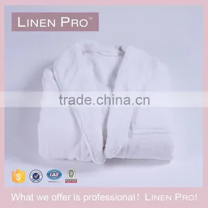 100% Cotton Terry Hotel Bathrobe, Kids Bathrobe thumbnail-3