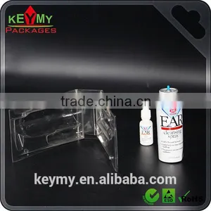 Customized High Quality 100% Virgin Material Tri-fold Clamshell Blister Packing for Bottles Quality Choice thumbnail-2