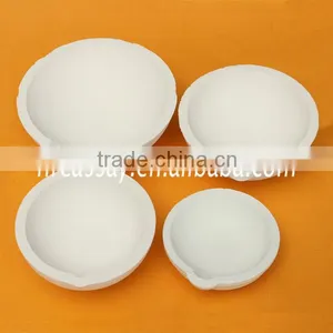 100g-2500g Melting Quartz Crucible Pot for Casting Metal thumbnail-4