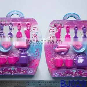Mini Breakfast Stove Kitchen Appliance Play Food Toy Set for Kids thumbnail-2