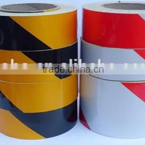 Black And Yellow Reflective Warning Tape Safety Series HQ thumbnail-1