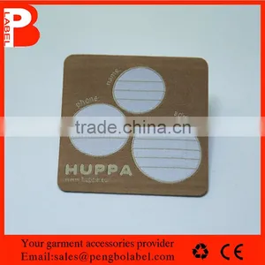 ECO-Friendly Garment Damask Woven Labels Made in China thumbnail-6