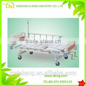 Height Adjustable Manual Nursing Hospital Bed for Sale thumbnail-1