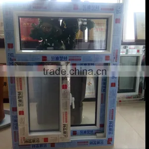 UPVC Steel Reinforcement Window Grill Design Horizontal or Vertical Sliding Windows thumbnail-3