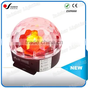High Quality Used Disco Equipment Pro 6PCS 3W RGBWYP LED Crystal Magic China Disco Light thumbnail-1