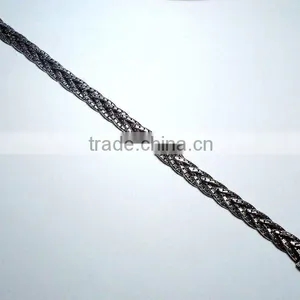 Oxidised Boho 925 Solid Sterling Silver Chain Bracelet, 925 Sterling Silver Bracelet, Designer Sterling Silver Silver Bracelet thumbnail-1