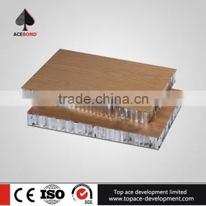 Promotion Top Quality Soundproof Aluminum Wood Veneer Honeycomb Panel thumbnail-2
