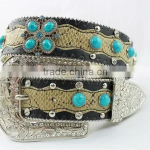 Rhinestone Belt,Western Rhinestone Belts,lady Belts thumbnail-1