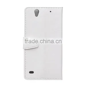 Wholesale Flip Cover Leather Case For Sony C4,For Sony C4 Book Cover Stand Case thumbnail-2