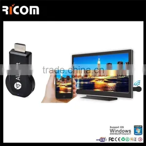 AllCast Wifi Display Dongle Support Miracast DLNA AirPlay NO Need APP,airplay Usb Stick--A8--Shenzhen Ricom thumbnail-1