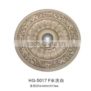HG5017 High Quality Factory Price pu Moulding /lamp Holder/medallion/pu Foam Ceiling Moulding/medallion for Interior Decoration thumbnail-1