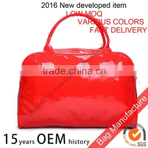 Wholesale Leather PU Weekend Small Kids Travel Bags thumbnail-3