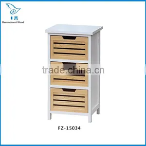 Paulownia Solid Wood Stair Furniture Bedside Cabinet thumbnail-2