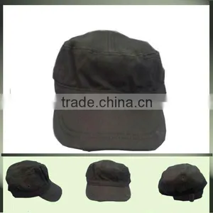 Fashional Black Cotton Military Cap Wl-059 thumbnail-1