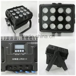 12*15w Waterproof Ip65 Zoom Led Rechargeable Battery Dmx Landscape Lighting thumbnail-4
