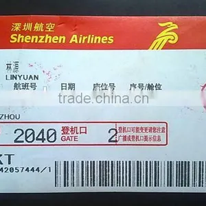 Airline Thermal Paper Boarding Passes Tickets Printed thumbnail-3