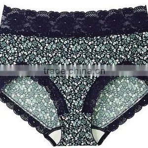 New Arrival Printed Cotton Spandex Briefs Ladies Underwear thumbnail-1