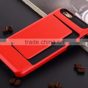 2016 New Design High Quality With Card Holder Function Phone Back Case, For Samsung Galaxy S6 Case thumbnail-6