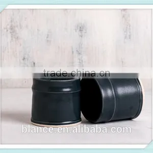 Matte Black Ceramic Coffee Cups thumbnail-3