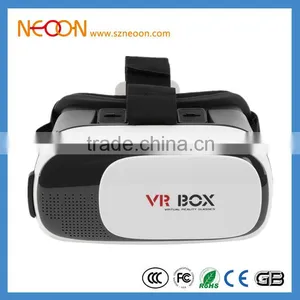 VR BOX Virtual Reality Headset 3D Glasses VR Google Cardboard Glasses For IPhone For Samsung 3D Video Glasses+Game Controller thumbnail-2