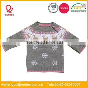 Runtex Baby Girl's Novelty Knitted Jumper RT-8145 thumbnail-1