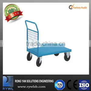 China Factory Iso Metal Grocery Cart, Metal Cart With Wheels, Metal Handcart thumbnail-2