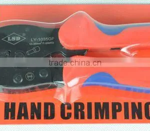 LY-1035GF Cable Ferrules Crimping Tool for Press 10,16,25,35mm2 Wire-end Ferrules Hot Sale Hand Crimper thumbnail-4