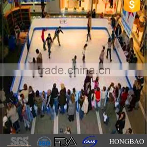Plastic Boards Synthetic Ice Rink For Roller Skating Ground And Barrier thumbnail-6