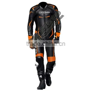 Motorcycle Leather Suit, One Piece thumbnail-4