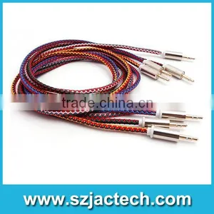 Flex Cable Audio 3.5mm to 3.5 mm Male to Male Extension Cable Aux Cable for Car/headphone/PM4/PM3 thumbnail-1