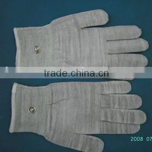 Silver Fiber Conductive Mittens for Beauty Salon thumbnail-1