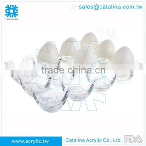 Crystal Acrylic 1 Dozen Egg Tray thumbnail-1