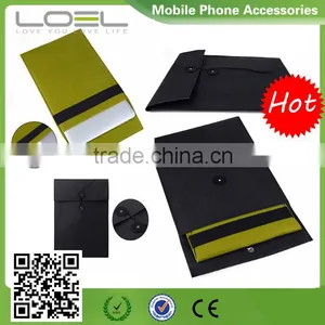 2016 New Arrival !!! Fashional PU Mini/ultra-thin Envelope File Cover Sleeve for Macbook Air Retin thumbnail-1