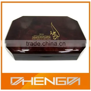 High Quality Black Matte Wooden Tea Box for Gift(ZDL-W317) thumbnail-4