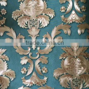 Construction Material Luxury Flower Vinyl Wallpaper thumbnail-6