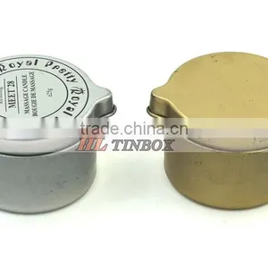 Small Size Round Metal Candle Tin Can Wax Tin Can With Speacial Lid thumbnail-1