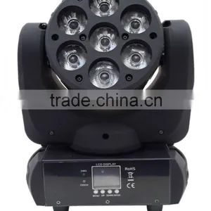 Promotional 7*10W LED Mini Moving Head BeamLight 4 in 1 thumbnail-2