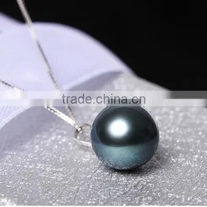 China Factory Newest Design 18K Tahitian Black Pearl Jewelry thumbnail-2