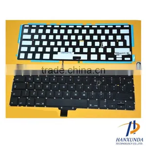 Wholesale Original UK Layout for RMBP Pro Retina A1278 UK Keyboard With Backlight thumbnail-3
