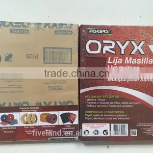 Good Quality Aluminium Oxide Grit Sandpaper for Metal Polishing thumbnail-1