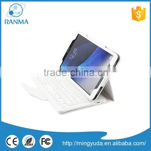 High Quality Flip Leather Wireless Keyboard Case for Samsung Tab A thumbnail-1