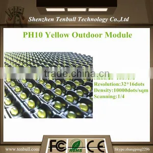 Led Panel Outdoor Single Color P10 Yellow thumbnail-1