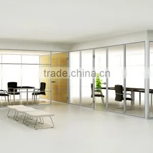 Flexible Design Office Clear Glass Partition Wall(HK85-series) thumbnail-1