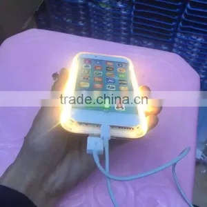 Led Phone Case With Power Bank as Customized Personal Logo for Iphone 6/6s/6+/6s+ thumbnail-4
