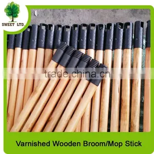 Varnished Wooden Broom Mop Handles With Competiive Price thumbnail-1