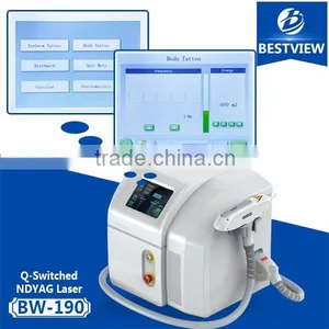 2016 Hot Sale Q Switched Nd Yag Tattoo Removal Laser Equipment Laser Tattoo Removal Facial Machine Korea 1 HZ thumbnail-3
