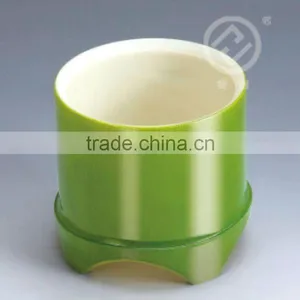 Plastic Round Bamboo Dinnerware thumbnail-1