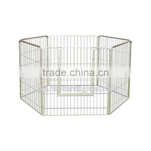 High Quality Metal Pet Pen 1m Tall Galvanized Steel Dog Enclosure thumbnail-1