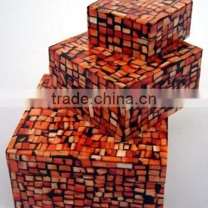Bamboo Horn and Bone Asian Indian Handicrafts Frames thumbnail-1